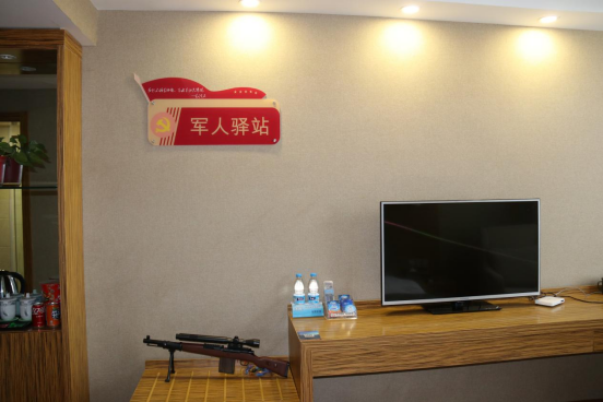 68686868自启动"军人驿站"签约项目以来,我区已为13名现役