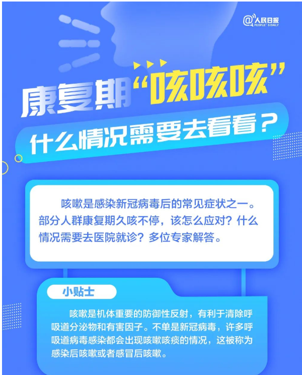 康复期一直咳咳咳怎么办？解答来了